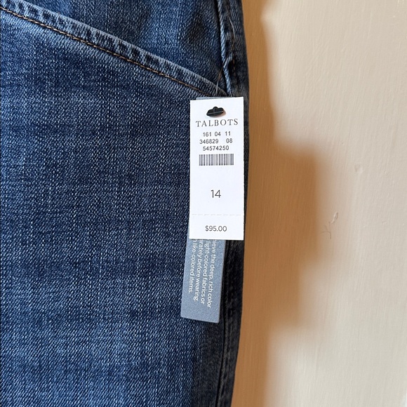 NWT Wide Leg Crop Jean size 14 women’s - Picture 4 of 8